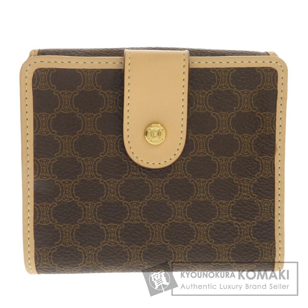 Celine Macadam Bifold Wallet Leather